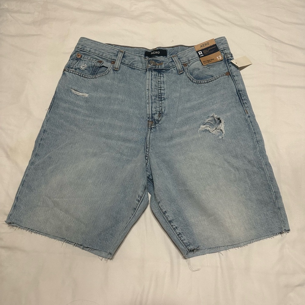 Aero 90s high rise cutoff shorts
